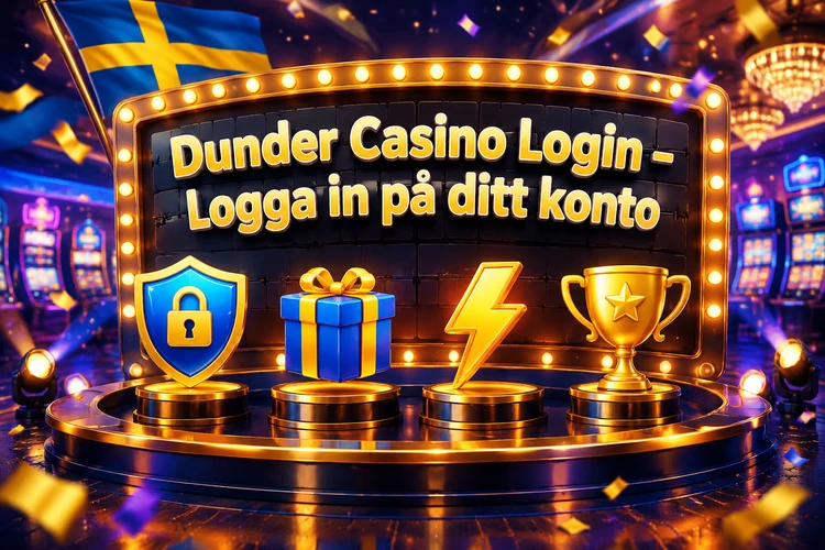 Dunder Casino Login - Logga in på ditt konto